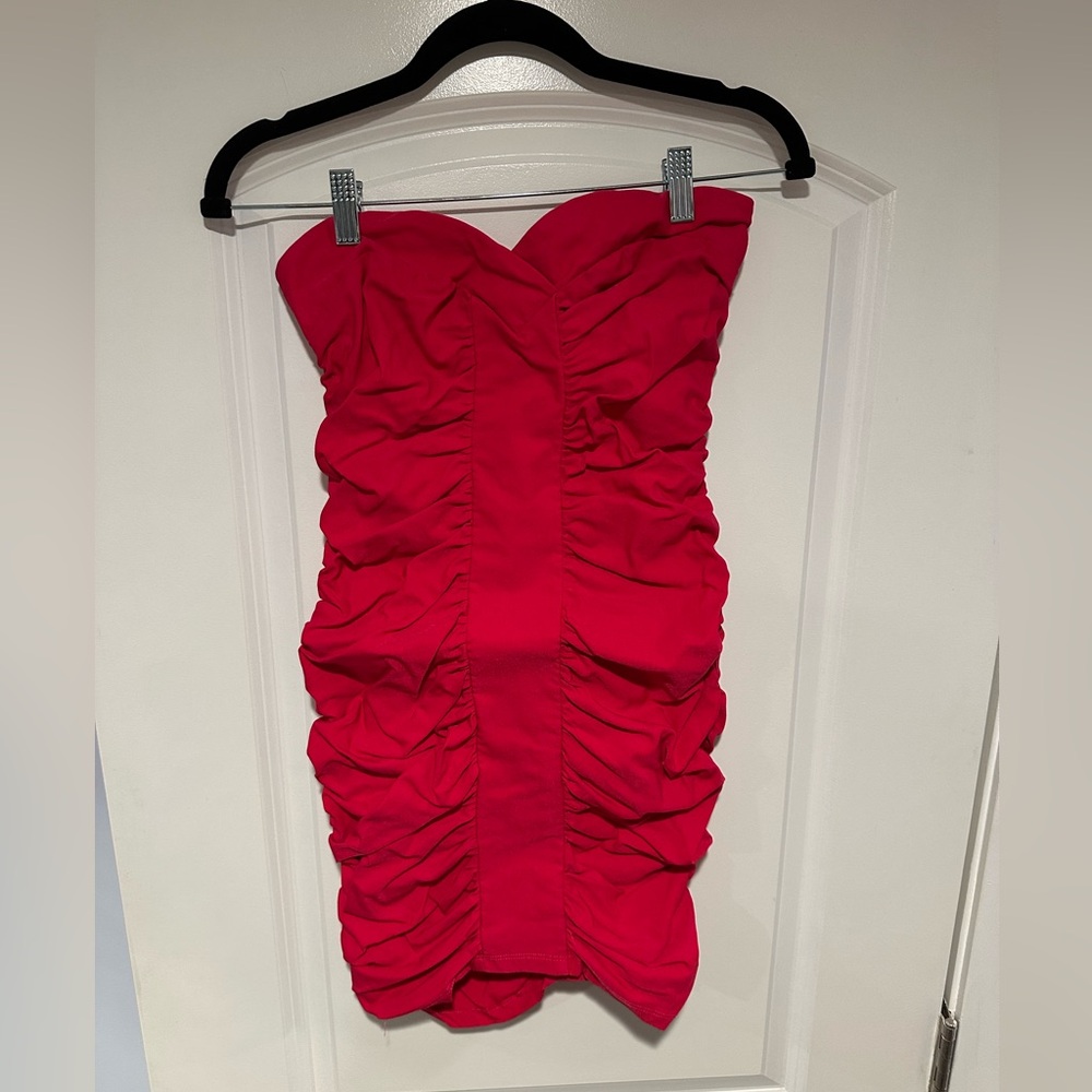 *EUC*Sz L*LVLX* Strapless dress